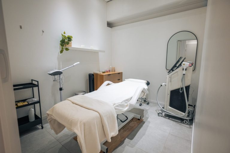 behandelkamper met privacy beautysalon